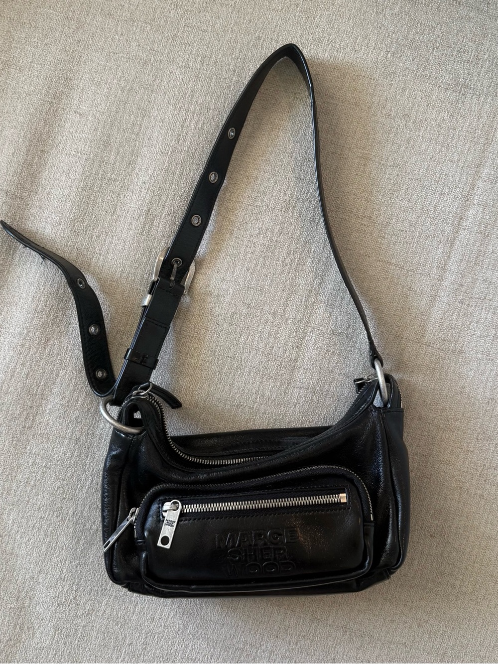 Marge Sherwood Outpocket Mini Hobo Bag